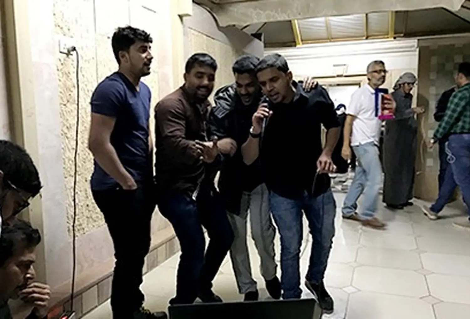 GBS Team singing images
