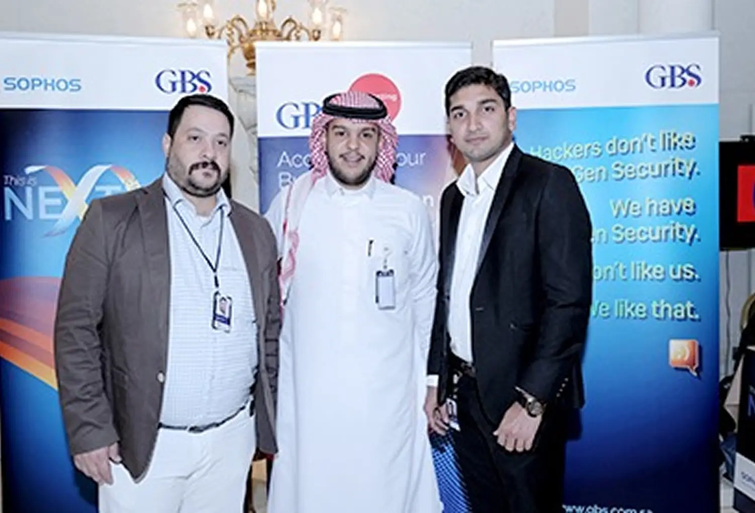 GBS Team with customer