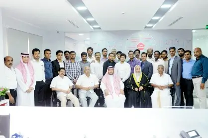 Indian delegates visited GBS office.