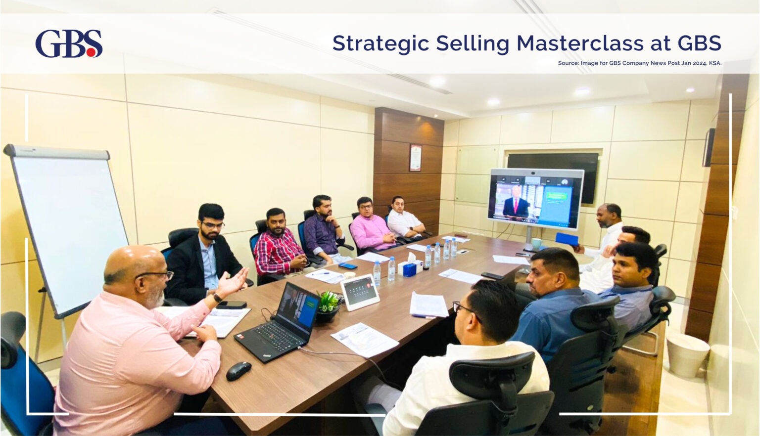 KSA team January 2024 Strategic Sales Training Session
