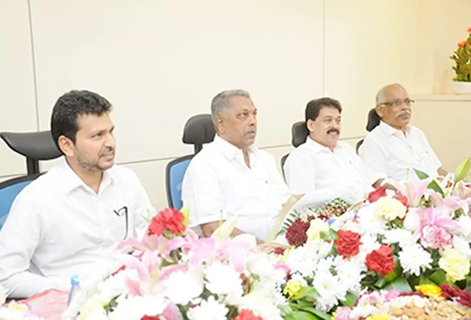 Reception for Indian delegates