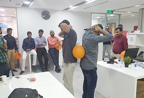 GBS team having fun activities at special ocassions