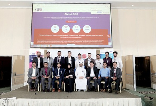 Gbs team on stage